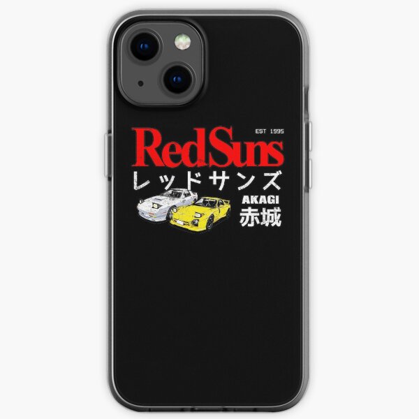 Initial D - Akagi RedSuns iPhone Soft Case RB2806 product Offical initial d Merch