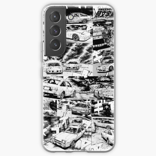 Initial D Manga Samsung Galaxy Soft Case RB2806 product Offical initial d Merch