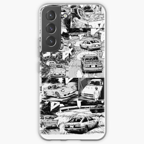 Initial D Manga Samsung Galaxy Soft Case RB2806 product Offical initial d Merch