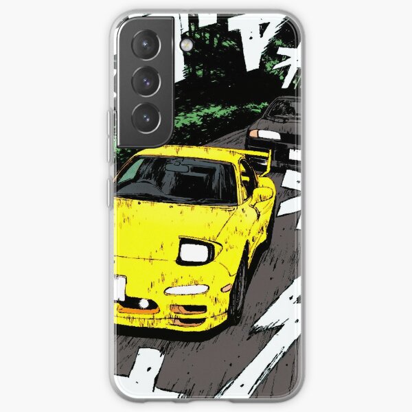Initial D - FD3S vs R32 Samsung Galaxy Soft Case RB2806 product Offical initial d Merch
