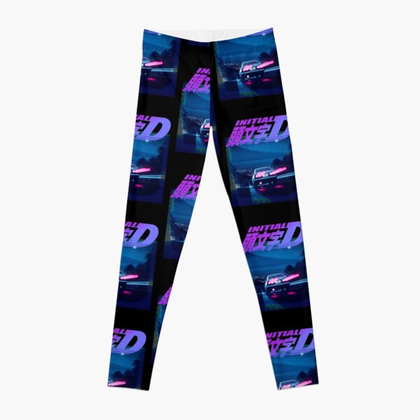 Initial D Neon AE86| Perfect Gift anime  Leggings RB2806 product Offical initial d Merch