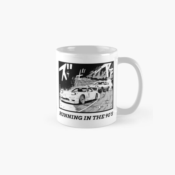 Initial D Manga Running In The 90's AE86 vs RX7 Classic Mug RB2806 product Offical initial d Merch