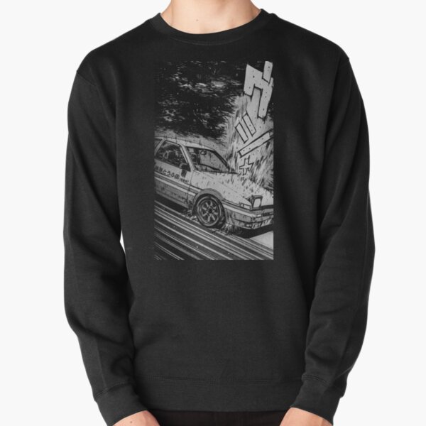 Initial D Toyota AE86 Drifting Pullover Sweatshirt RB2806 product Offical initial d Merch