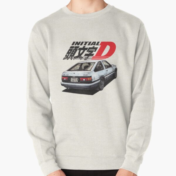 Initial D Logo Pullover Sweatshirt RB2806 product Offical initial d Merch