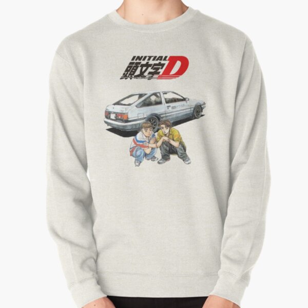 Initial D Takumi and Itsuki Pullover Sweatshirt RB2806 product Offical initial d Merch