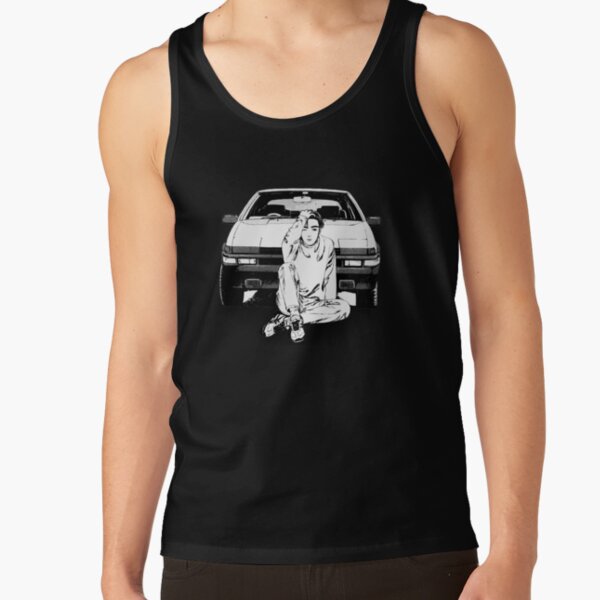 Initial D - Takumi Fujiwara Clothing And Accessories -  Tank Top RB2806 product Offical initial d Merch