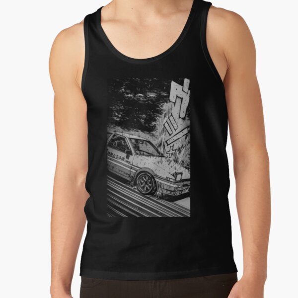 Initial D Toyota AE86 Drifting Tank Top RB2806 product Offical initial d Merch