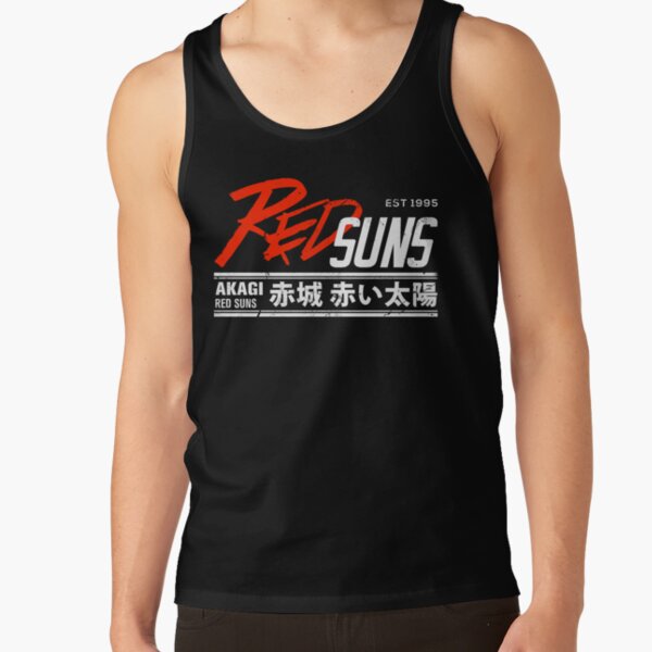 Initial D - RedSuns Tee (White) Tank Top RB2806 product Offical initial d Merch