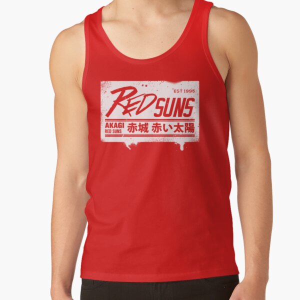 Initial D - RedSuns Tee (White Box) Tank Top RB2806 product Offical initial d Merch