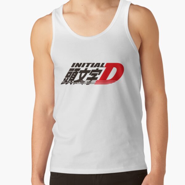 Initial D logo Tank Top RB2806 product Offical initial d Merch