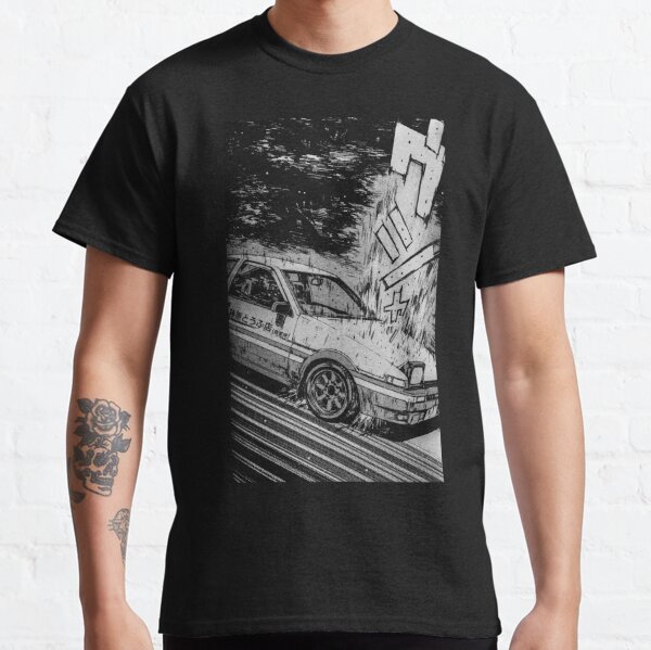Initial D Toyota AE86 Drifting Classic T-Shirt RB2806 product Offical initial d Merch