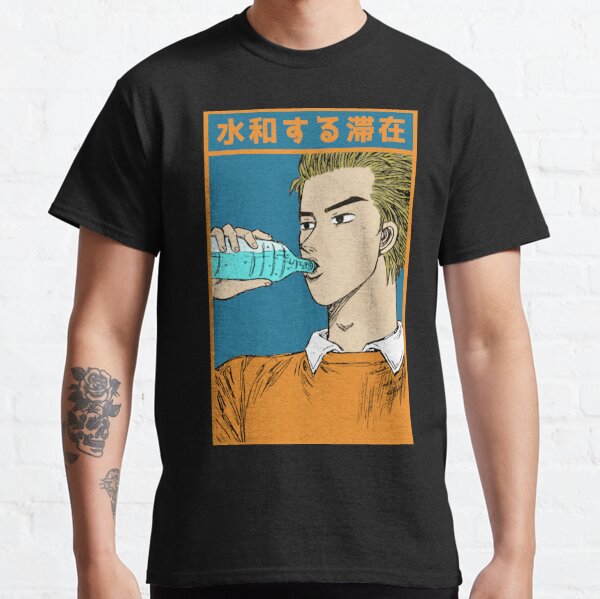 Initial D - Keisuke Takahashi 'Stay Hydrated' Classic T-Shirt RB2806 product Offical initial d Merch