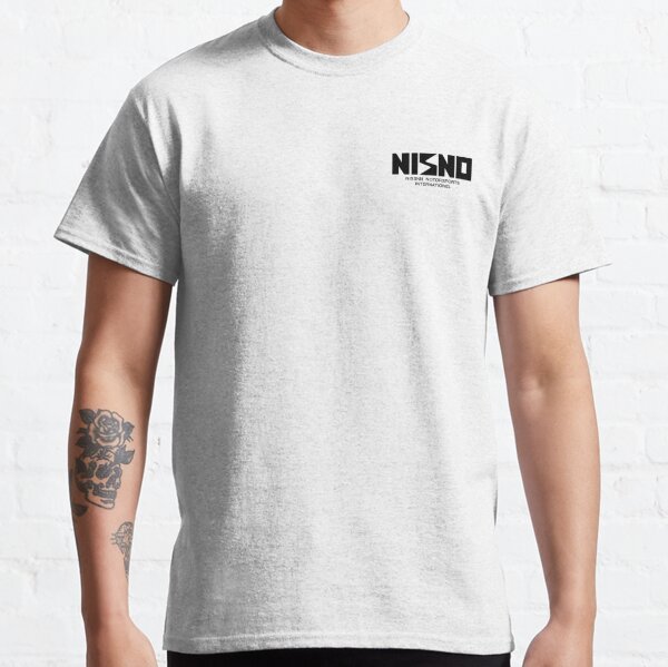 NISNO Initial D NISMO Old Logo Spoof Black Classic T-Shirt RB2806 product Offical initial d Merch
