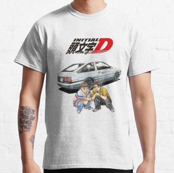 Initial D Takumi and Itsuki Classic T-Shirt RB2806 product Offical initial d Merch