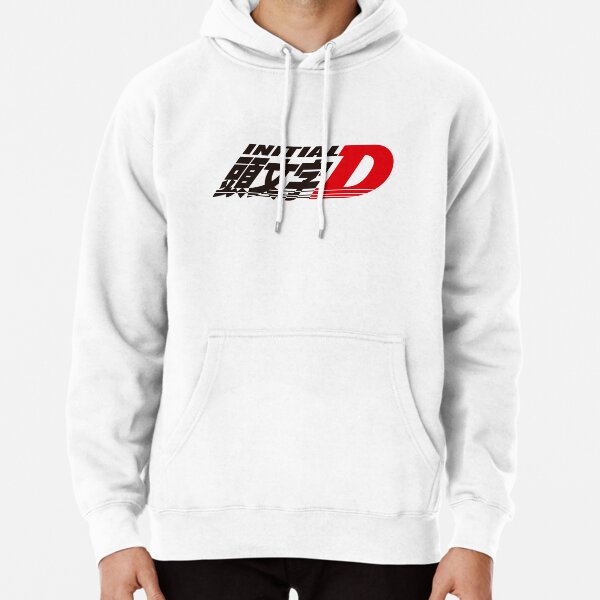 Initial D logo Pullover Hoodie RB2806 product Offical initial d Merch