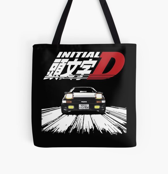 Initial D - AE86 TRUENO All Over Print Tote Bag RB2806 product Offical initial d Merch
