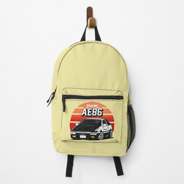 RED SUN VINTAGE INITIAL D AE86 Backpack RB2806 product Offical initial d Merch