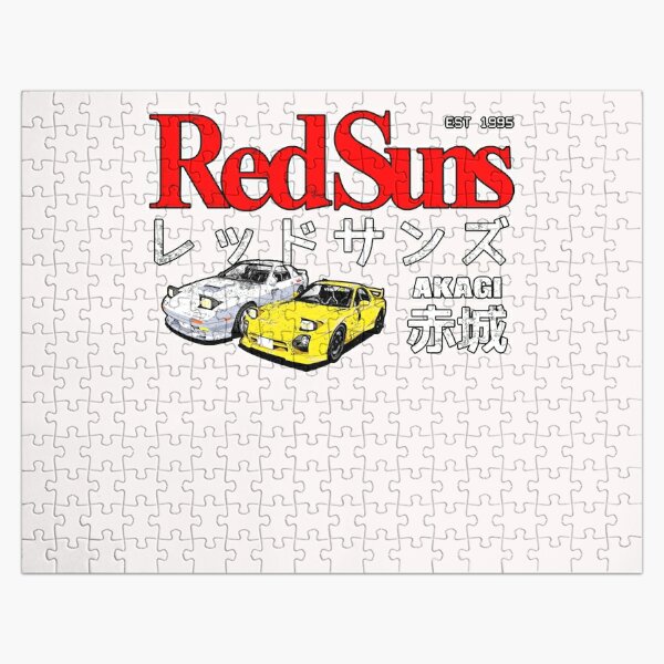 Initial D - Akagi RedSuns Classic Jigsaw Puzzle RB2806 product Offical initial d Merch