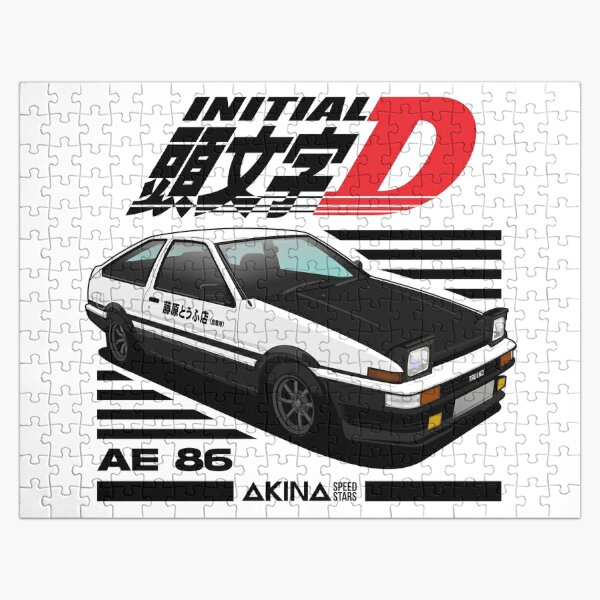 AE86 Initial D Jigsaw Puzzle RB2806 product Offical initial d Merch